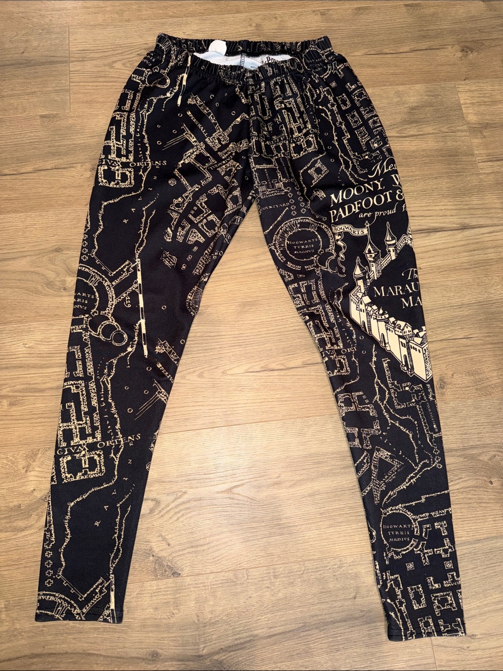 Harry Potter Marauder’s Map Leggings